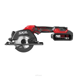 SKIL ensemble de scie circulaire compacte sans balais pwr core 20, 20 V, 4-1/2 po TP2L11