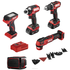 SKIL Kit combiné compact de 5 outils sans balais pwr core 12 12v TP2L33