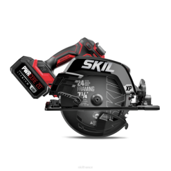 SKIL nouveau kit de scie circulaire pwr core 20 xp sans balais 20v 7-1/4 po TP2L36